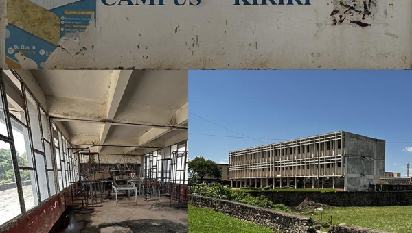 Campus Kiriri: l'état déplorable des bâtiments perturbe les activités académiques